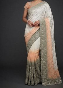 Elegant Ombre Silk Saree