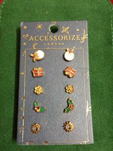 AccessoriZE London Christmas Earrings Set