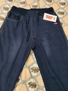 Levi's Dark Wash Jogger Jeans