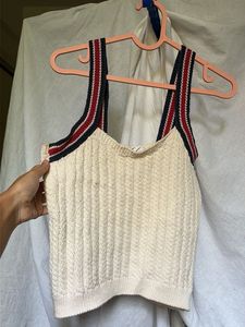 MNG knitted cami tee