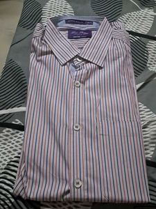 Louis PHILLIP Striped Slim Fit Shirt