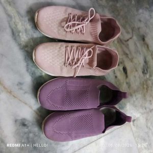 Women's Sneakers - Pink &amp; Purple