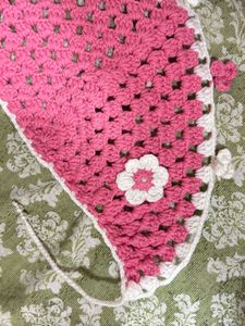 Handmade Crochet scarfs in multicolour