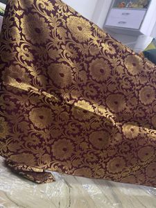 Brocade fabric with Dupatta &amp; sleeves