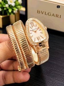 Elegant Rose Gold Bvlgari Watch