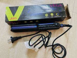 VEGA 2 In 1 Hair Straightener Nd Crimper