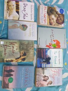 Eight Used Books Novels