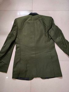 Olive Green 3-Piece Suit with shirt &amp; tie