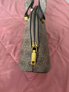 Guess Monogram Shoulder Bag