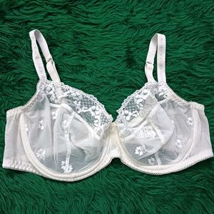 Sheer 🫴🎁Floral Embroidered Bra