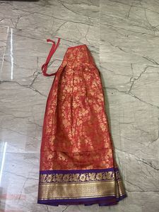 ⚡️⚡️ Golden Red Pattu Parikini
