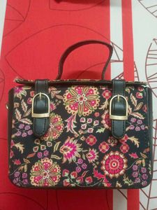 Floral Print Handbag