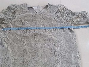 Elegant Lace Silver Greyish Tops