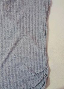 Silver American Brand Top