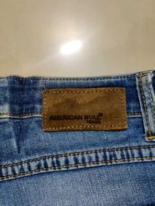 American Bull Ripped Denim Jeans 28 Size