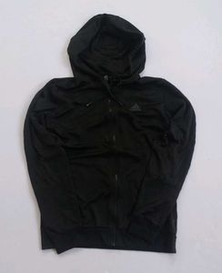 Adidas Black Full Zip Hoodie