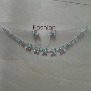 Butterfly Necklace & Earring Set