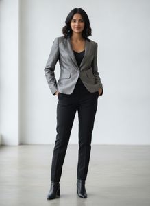 Chic Grey Blazer