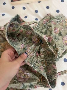 Bohemian Floral Print Kurta