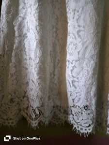 Elegant White Lace Dress