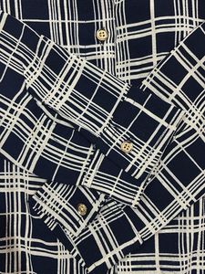 Formal Checked Blue Shirt