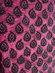 Party Wear English Wine Colour Saree