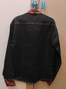 Stylish Black party/wedding wear shirt (40")