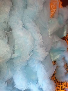 Cute Blue Ruffle Dress