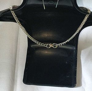 Heart Metal Pendant Chain Necklace &amp; Earring Set