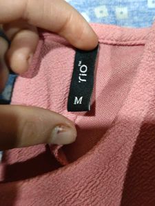 Chic Pink A-Line dress and new facewash free