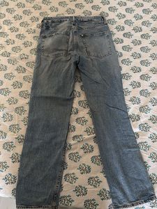 Light Wash straight Leg Jeans