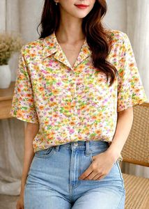 Floral Shirt Size-40