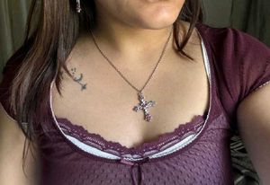 Sparkling Cross Pendant Necklace