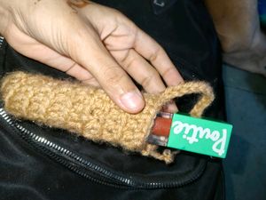 Handmade Crochet Lipstick Holder