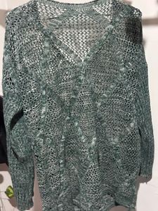 Green Knit Sweater