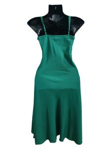 Elegant Green Night Maxi Dress Summer Wear