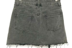 W Studio Denim Mini Skirt