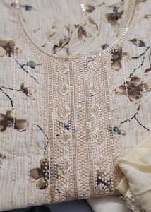 Elegant Floral Kurti Set