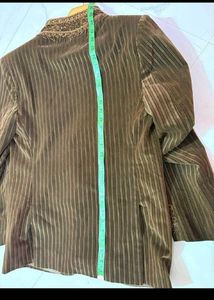 Designer Velvet Blazer