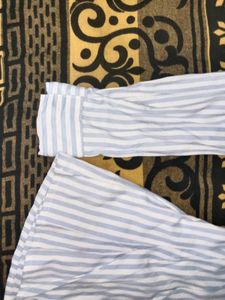 Classic Striped Button-Up Shirt