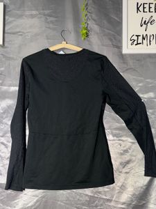 Nike Black Long Sleeve Top