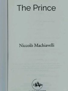 The Prince by Niccolo Machiavelli