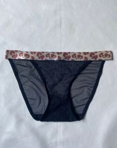 Sheer Black Briefs