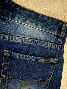 Distressed Mesh Panel Jeans