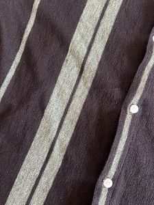 Black striped men’s shirt