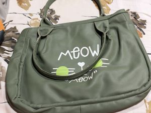Cute Meow Cat Tote Bag