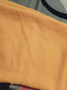 Yellow Plain Duppata