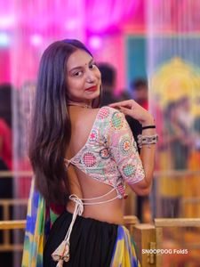 Embroidered Backless Blouse