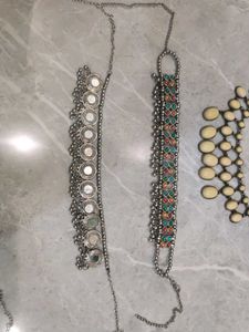 Boho Tribal Choker Necklace Set