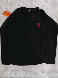 Black Long Sleeve Top